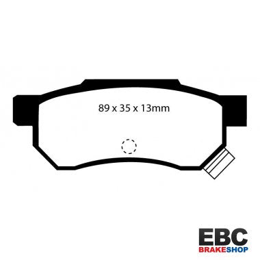 EBC Greenstuff Brake Pads DP2642/2