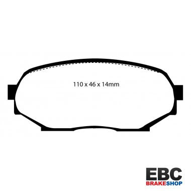 EBC Greenstuff Brake Pads DP2802