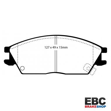 EBC Greenstuff Brake Pads DP2803