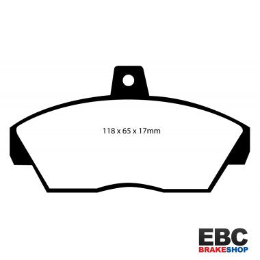 EBC Greenstuff Brake Pads DP2810