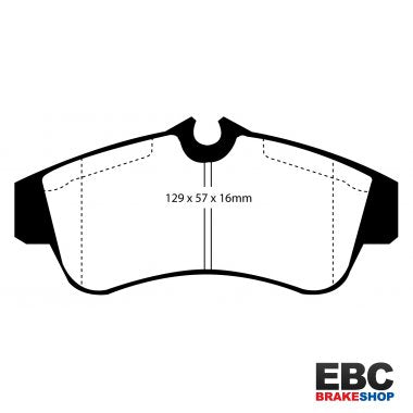EBC Greenstuff Brake Pads DP2833