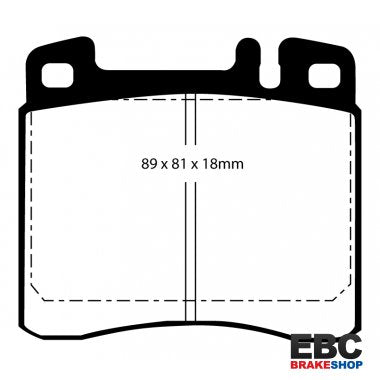 EBC Greenstuff Brake Pads DP2888