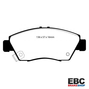 EBC Greenstuff Brake Pads DP2891