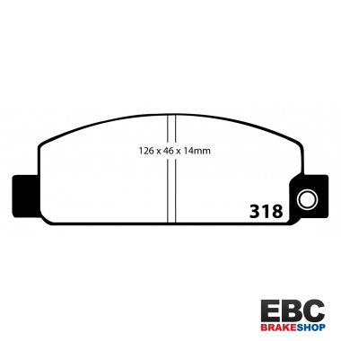EBC Ultimax Brake Pads DP318