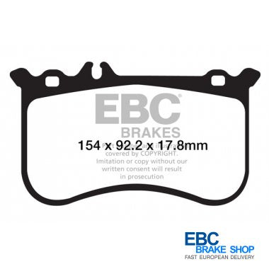 EBC Redstuff Brake Pads DP32138C
