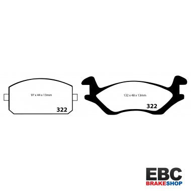EBC Ultimax Brake Pads DP322