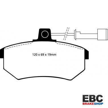 EBC Redstuff Brake Pads DP3486C