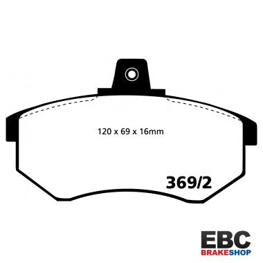 EBC Ultimax Brake Pads DP369/2