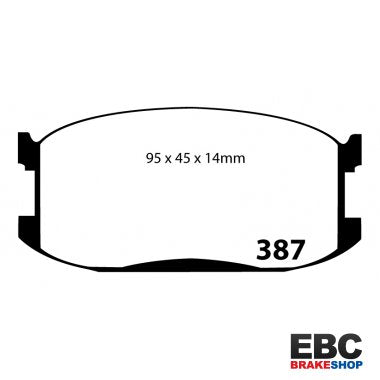 EBC Ultimax Brake Pads DP387