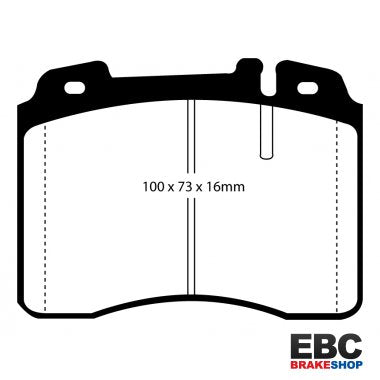 EBC Redstuff Brake Pads DP3927/2C