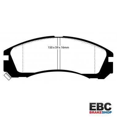 EBC Redstuff Brake Pads DP3954C