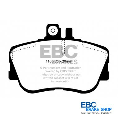 EBC Redstuff Brake Pads DP3962C