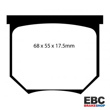 EBC Yellowstuff Brake Pads DP4034R