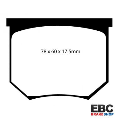 EBC Yellowstuff Brake Pads DP4035R