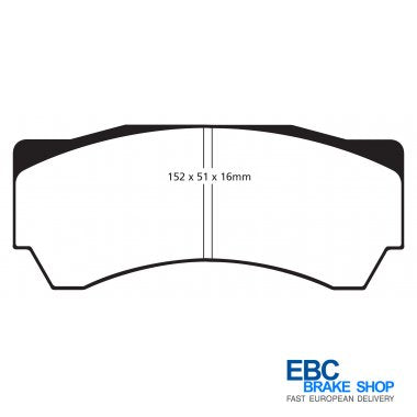 EBC Yellowstuff Brake Pads DP4063R