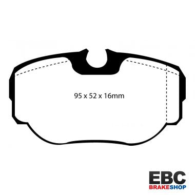 EBC Yellowstuff Brake Pads DP41038R