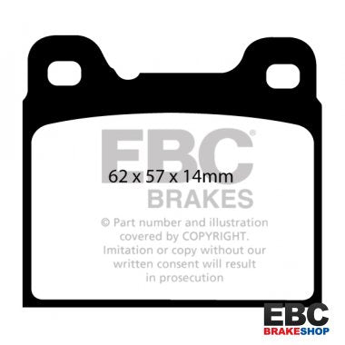 EBC Yellowstuff Brake Pads DP41043R