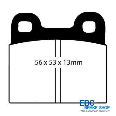 EBC Yellowstuff Brake Pads DP4105/4R