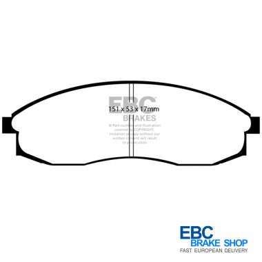 EBC Yellowstuff Brake Pads DP41082R