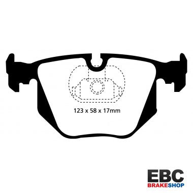 EBC Yellowstuff Brake Pads DP41118R