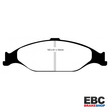EBC Yellowstuff Brake Pads DP41242R