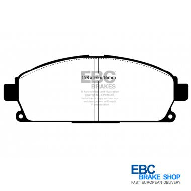 EBC Yellowstuff Brake Pads DP41247R