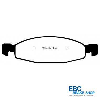 EBC Yellowstuff Brake Pads DP41312R