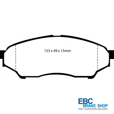 EBC Yellowstuff Brake Pads DP41347R
