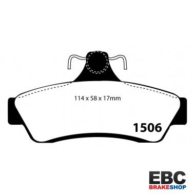 EBC Yellowstuff Brake Pads DP41506R