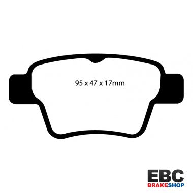 EBC Yellowstuff Brake Pads DP41575R