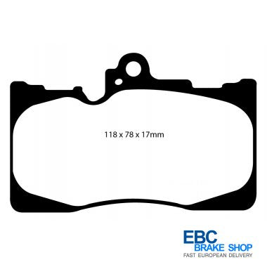 EBC Yellowstuff Brake Pads DP41589R