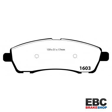 EBC Yellowstuff Brake Pads DP41603R