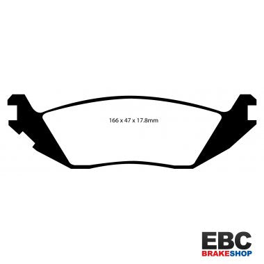 EBC Yellowstuff Brake Pads DP41639R
