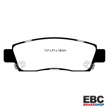 EBC Yellowstuff Brake Pads DP41672R