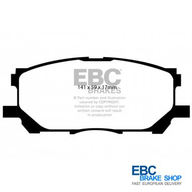 EBC Yellowstuff Brake Pads DP41681R