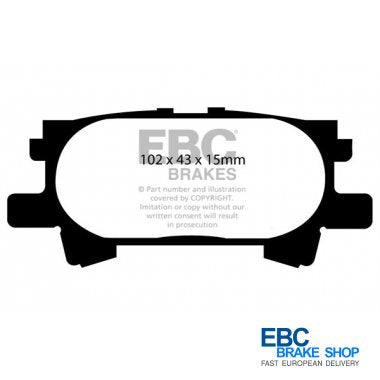 EBC Yellowstuff Brake Pads DP41682R