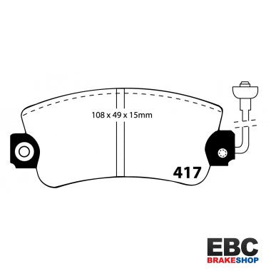 EBC Ultimax Brake Pads DP417