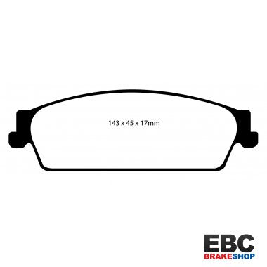 EBC Yellowstuff Brake Pads DP41780R