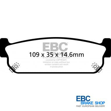 EBC Yellowstuff Brake Pads DP41784R