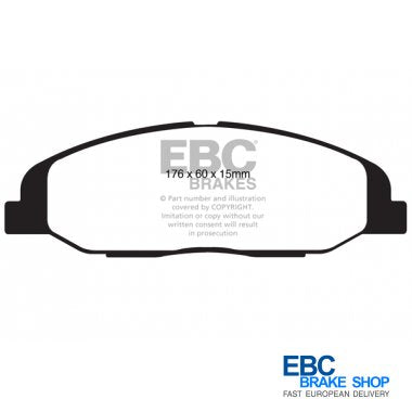 EBC Yellowstuff Brake Pads DP41827R