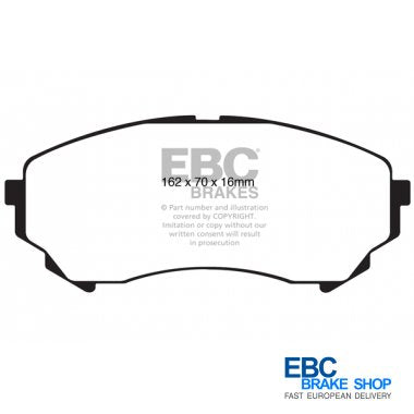 EBC Yellowstuff Brake Pads DP41828R