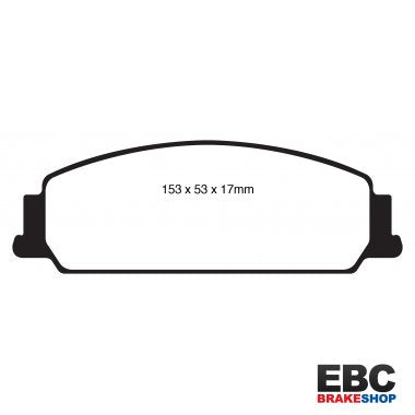 EBC Yellowstuff Brake Pads DP41833R