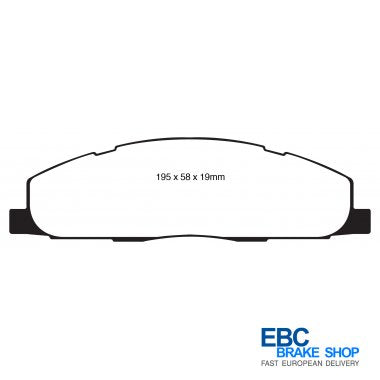 EBC Yellowstuff Brake Pads DP41848R