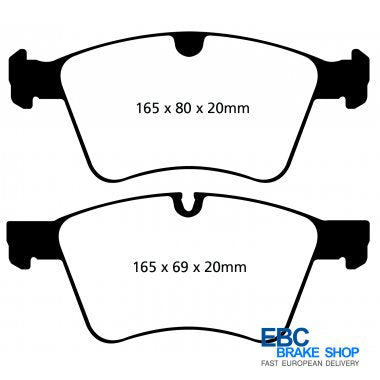 EBC Yellowstuff Brake Pads DP41860R