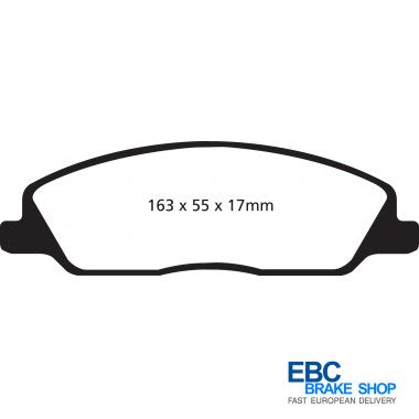 EBC Yellowstuff Brake Pads DP41869R
