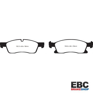 EBC Yellowstuff Brake Pads DP41871R