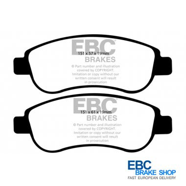 EBC Yellowstuff Brake Pads DP41951R