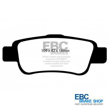 EBC Yellowstuff Brake Pads DP41952R