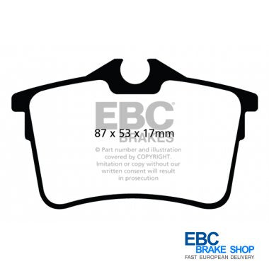 EBC Yellowstuff Brake Pads DP42017R