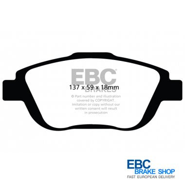 EBC Yellowstuff Brake Pads DP42073R